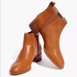 Madewell Women’s Carina Ankle Boot in English Saddle